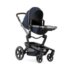 Joolz Day+ 6-Piece Pebble 360 Bundle - Navy Blue -Joolz Joolz Day Seat Recline Navy Blue Perspective 28379.1635522935