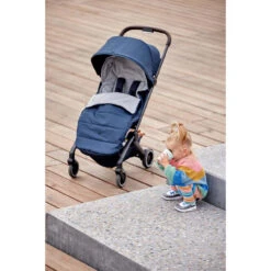 Joolz Aer/Aer+ Footmuff - Navy Blue -Joolz joolz aer footmuff navy blue 3 93172.1679309315