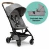 Joolz Aer+ Lightweight Compact Stroller + Bassinet Bundle - Delightful Grey -Joolz joolz aer lightweight compact stroller bassinet bundle delightful grey 256