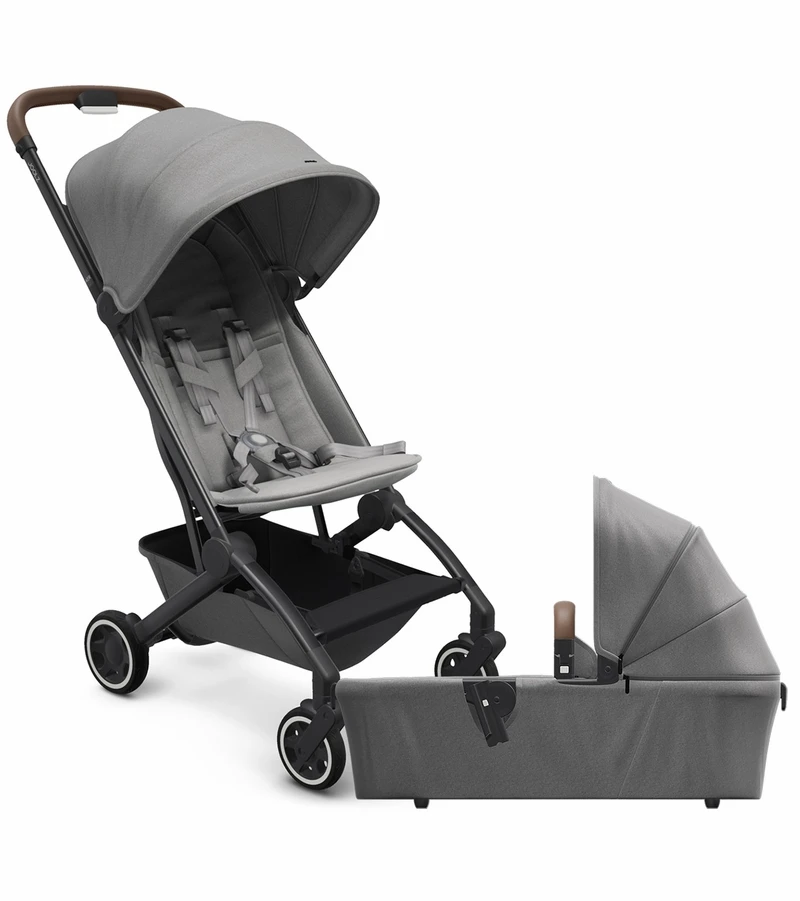 Joolz Aer Lightweight Compact Stroller + Bassinet Bundle - Delightful Grey 3 Joolz Aer Lightweight Compact Stroller + Bassinet Bundle - Delightful Grey