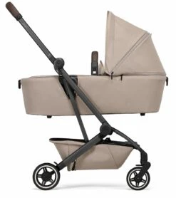 Joolz Aer+ Lightweight Compact Stroller + Bassinet Bundle - Lovely Taupe -Joolz joolz aer lightweight compact stroller bassinet bundle lovely taupe 297