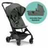 Joolz Aer+ Lightweight Compact Stroller + Bassinet Bundle - Mighty Green -Joolz joolz aer lightweight compact stroller bassinet bundle mighty green 203