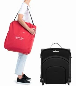 Joolz Aer Lightweight Compact Stroller + Bassinet Bundle - Refined Black -Joolz joolz aer lightweight compact stroller bassinet bundle mighty green 211 3