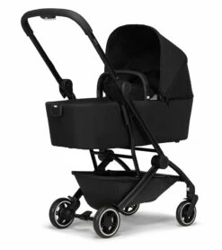 Joolz Aer+ Lightweight Compact Stroller + Bassinet Bundle - Refined Black -Joolz joolz aer lightweight compact stroller bassinet bundle refined black 285