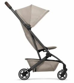 Joolz Aer+ Lightweight Compact Stroller + Bassinet Bundle - Lovely Taupe -Joolz joolz aer lightweight compact stroller lovely taupe 229 1