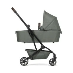 Joolz Aer+ Carrycot - Mighty Green -Joolz joolz aer carrycot green flat 2