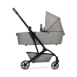 Joolz Aer+ Carrycot - Delightful Grey -Joolz joolz aer carrycot grey flat 2