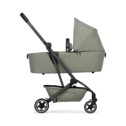 Joolz Aer+ Carrycot - Sage Green -Joolz joolz aer carrycot sage green flat 2