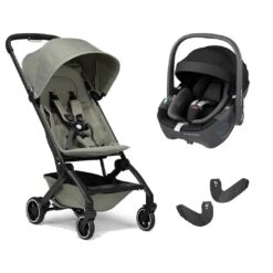 Joolz Aer+ Pushchair & Pebble 360/360 Pro Travel System - Sage Green