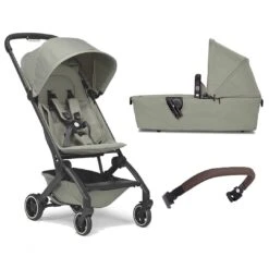 Joolz Aer+ Pushchair - Sage Green -Joolz joolz aer sage green carrycot mid bumper bar flat