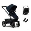 Joolz Geo3 Pushchair + Cloud T Mono Travel System - Navy Blue -Joolz joolz geo3 cloud t navy blue mono bundle flat