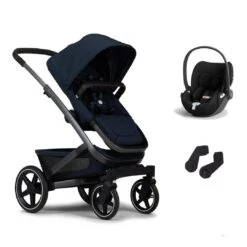 Joolz Geo3 Pushchair + Cloud T Mono Travel System - Navy Blue
