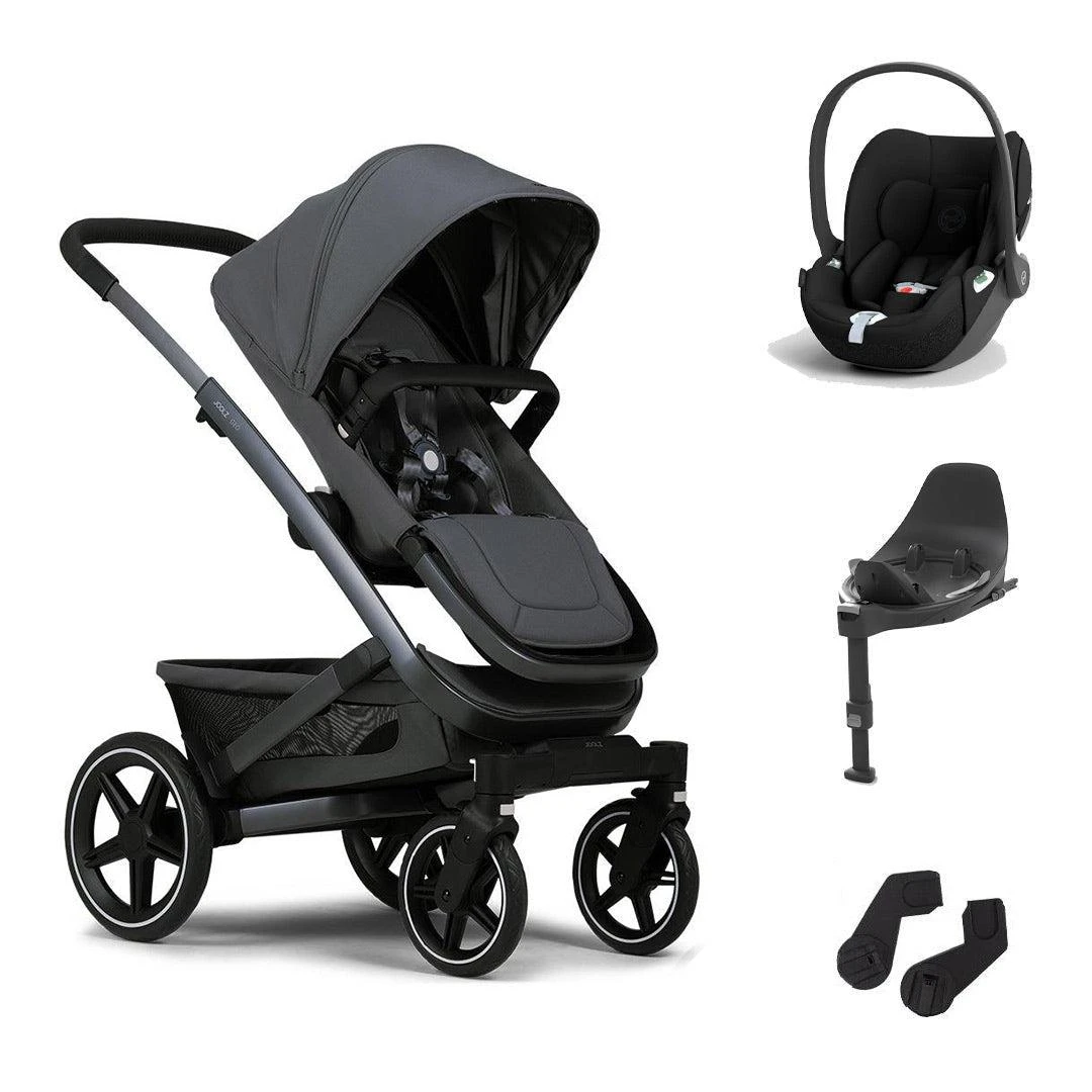 Joolz Geo3 Pushchair + Cloud T Mono Travel System - Pure Grey 4 Joolz Geo3 Pushchair + Cloud T Mono Travel System - Pure Grey - Image 2