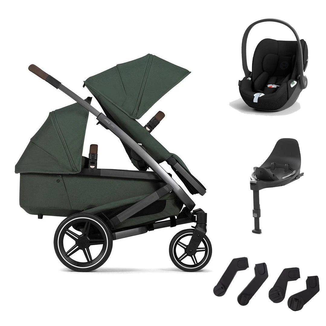 Joolz Geo3 Pushchair + Cloud T Duo Travel System - Urban Green 4 Joolz Geo3 Pushchair + Cloud T Duo Travel System - Urban Green - Image 2