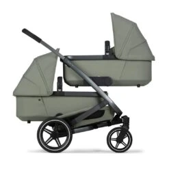 Joolz Geo3 Pushchair + Cloud T Twin Travel System - Sage Green -Joolz joolz geo3 twin pushchair sage green 3 bf7294f2 4e68 4f47 b064 d30ca235320d