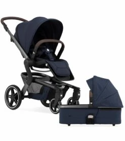 Joolz Hub+ Stroller & Bassinet Bundle - Navy Blue